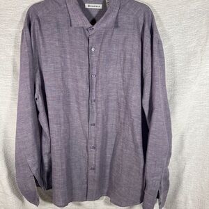 Cubavera Men's Linen Button Down